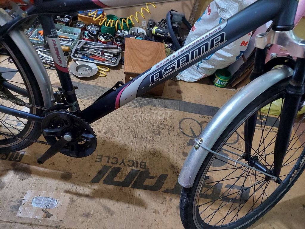 XE ASAMA SƯỜN NHÔM CHỢ 586. Mua bán Xe đạp tại Quận Cái Răng Cần Thơ được đăng bởi Nguyễn Nhung hình 3