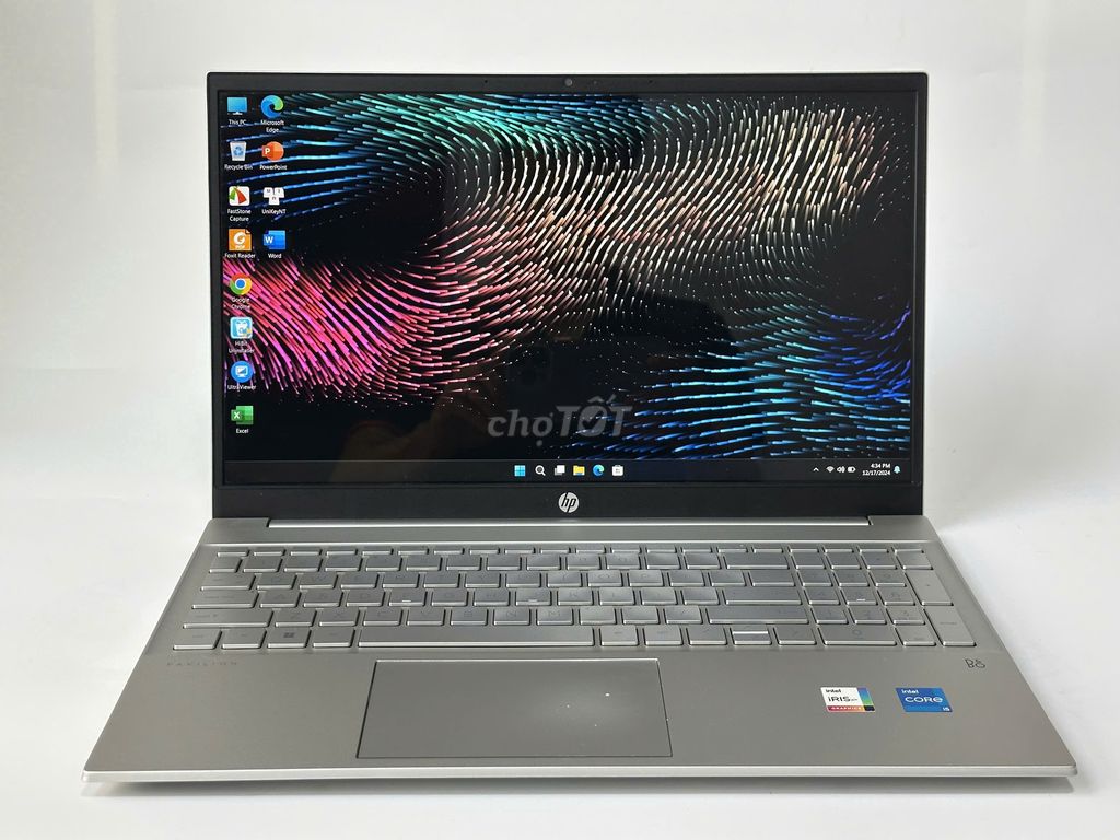 HP Palivion15 Core i5 1240P Ram 8GB SSD 512GB FHD