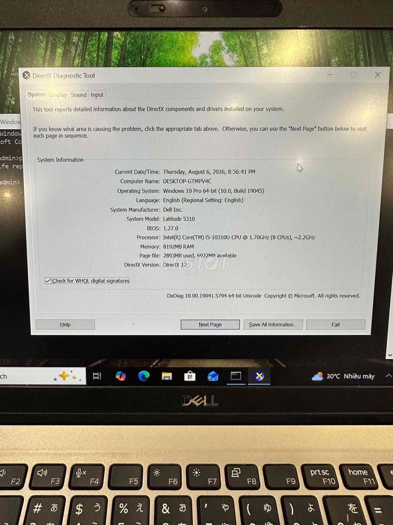 Dell  5310 i5 8GB/256GB. Mua bán Laptop tại Huyện Hoài Đức Hà Nội được đăng bởi Thế hình 1