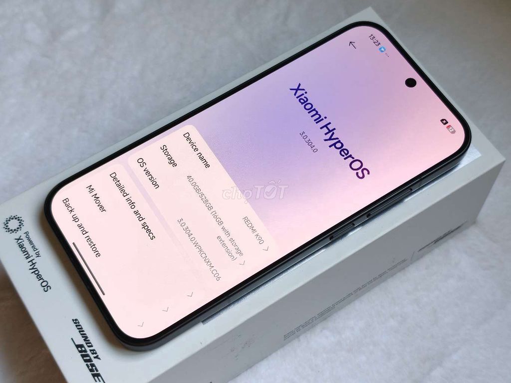 Redmi K90 12GB/512GB fullbox keng giá tốt. Mua bán Điện thoại tại Quận Bình Tân Tp Hồ Chí Minh được đăng bởi Hiếu hình 1