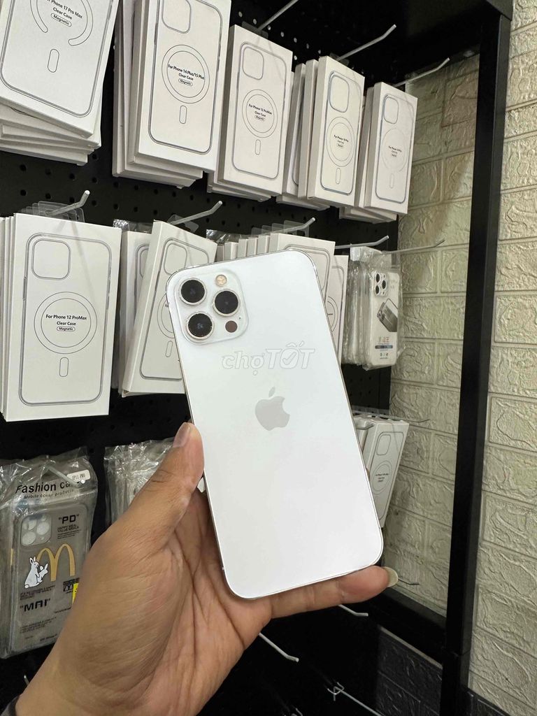 Apple iPhone 12 Pro Max 256GB Trắng. Mua bán Điện thoại tại Thành phố Biên Hòa Đồng Nai được đăng bởi quang bảo  hình 1
