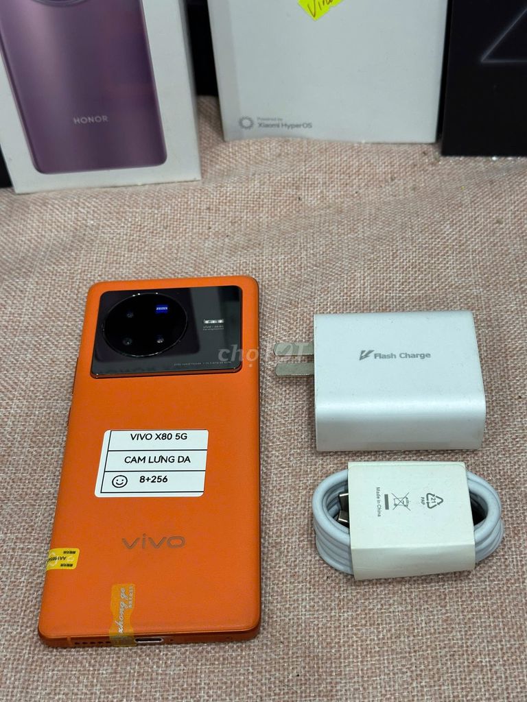 Vivo X80 5G 8/256 Cam sạc 80w có ship COD. Mua bán Điện thoại tại Quận Hoàng Mai Hà Nội được đăng bởi Trần Ngọc Hiếu hình 1