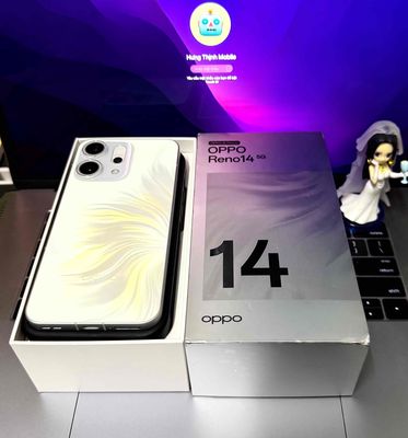 🍎Oppo Reno 14 5G Opal While 12GB/256GB. Mua bán Điện thoại tại Thành phố Bạc Liêu Bạc Liêu được đăng bởi Nguyễn Hưng Thịnh