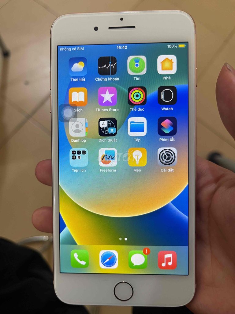 Apple iPhone 8 Plus 64GB Vàng. Mua bán Điện thoại tại Thành phố Nam Định Nam Định được đăng bởi Đức Ngọc hình 1