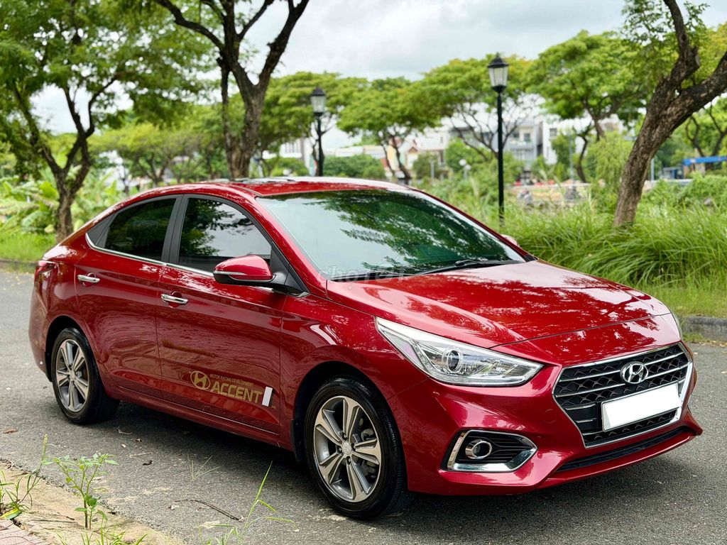 Hyundai Accent 1.4AT Full ATH 2019 красный автомат