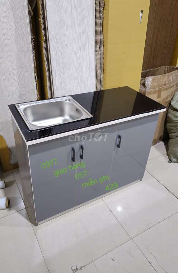 Tủ bếp nhựa 1m05cm.fh87ii