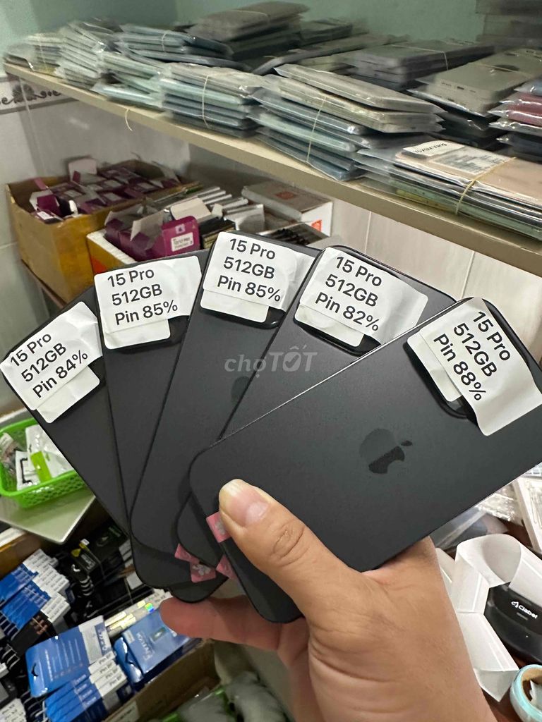 15 Pro 512GB Đen 99%. Mua bán Điện thoại tại Thành phố Bến Tre Bến Tre được đăng bởi Trương Thanh Minh hình 1