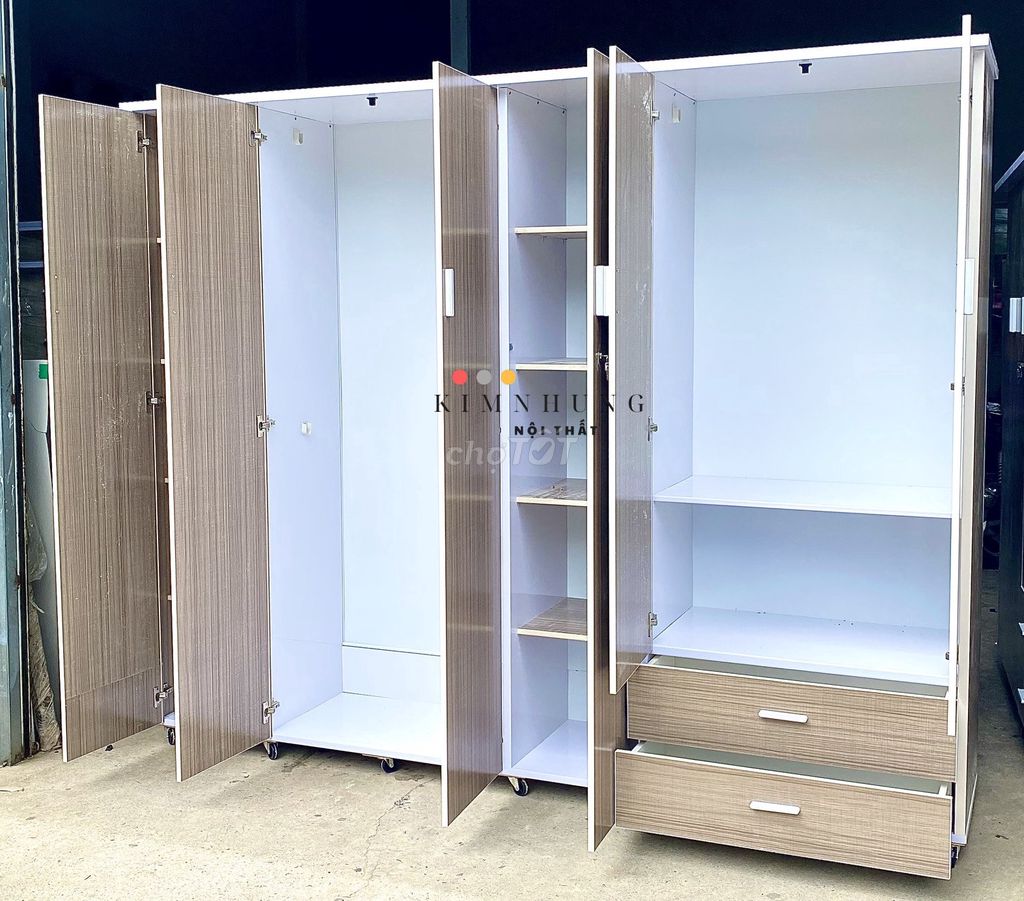 TỦ 6 CÁNH TỦ 6 CÁNH TỦ 6 CÁNH TỦ 6 CÁNH. Mua bán Tủ, kệ gia đình tại Quận 11 Tp Hồ Chí Minh được đăng bởi NTTL Nhung hình 1