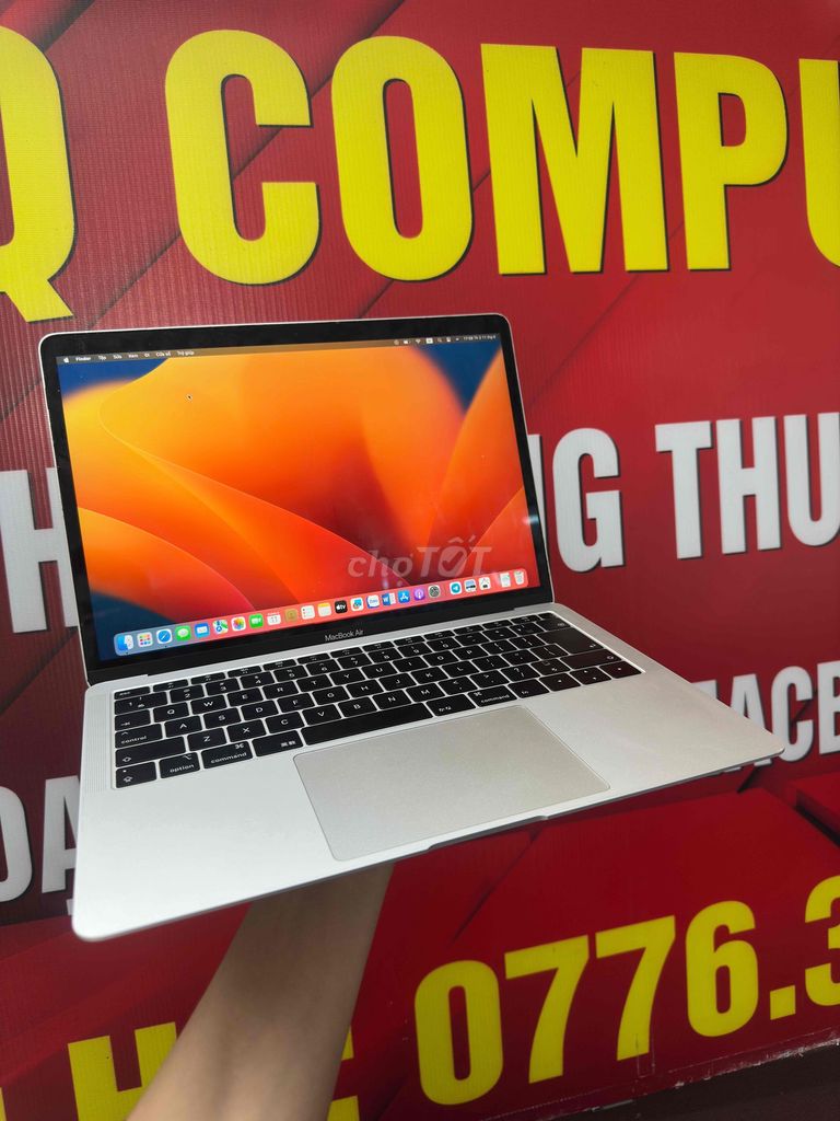 Apple MacBook Air 2018 i5 13.3 inch 8GB/256GB Bạc. Mua bán Laptop tại Quận Đống Đa Hà Nội được đăng bởi HQ Computer Chùa Láng hình 1