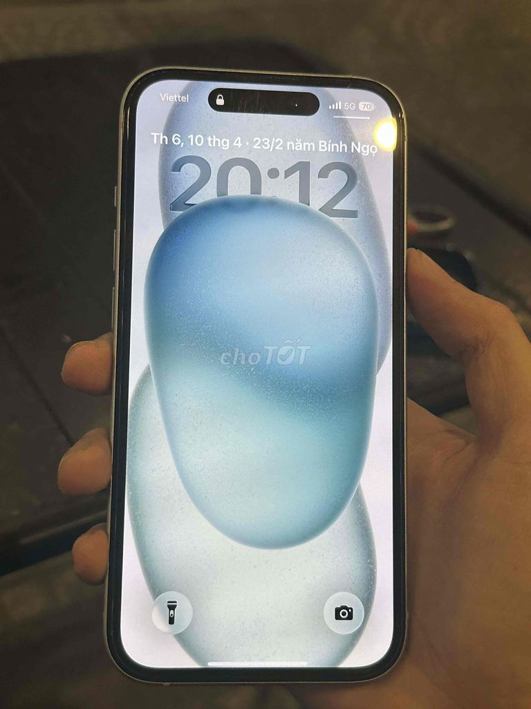iPhone 15 128GB Trắng Mỹ. Mua bán Điện thoại tại Quận Liên Chiểu Đà Nẵng được đăng bởi Trần long hình 1
