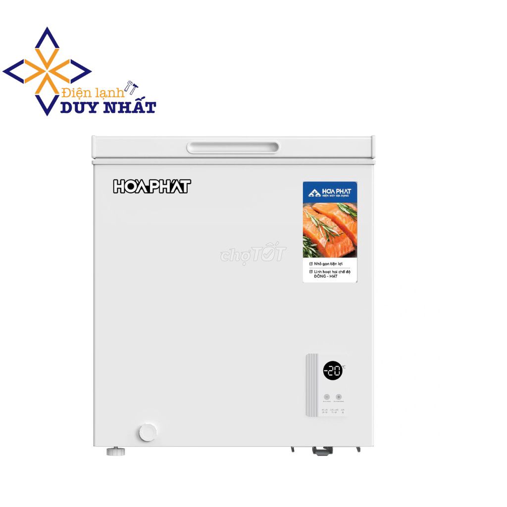 Tủ đông Hòa Phát 2 chức năng Trắng. Mua bán Tủ lạnh tại Thành phố Thủ Đức Tp Hồ Chí Minh được đăng bởi Điện Lạnh Duy Nhất hình 1