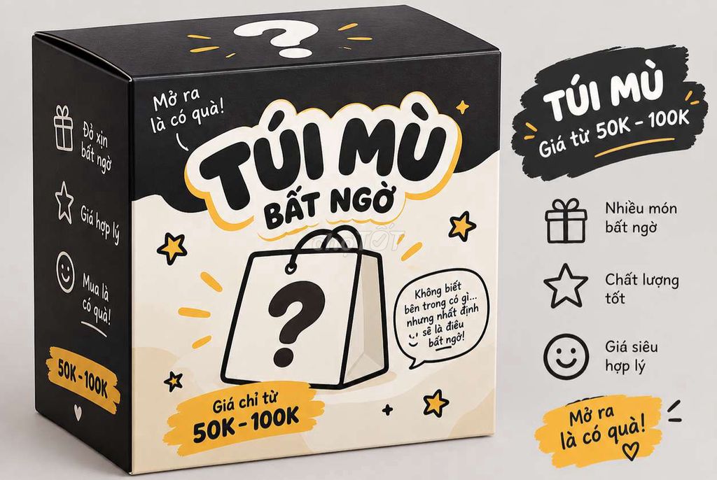 Túi mù bất ngờ lucky or not