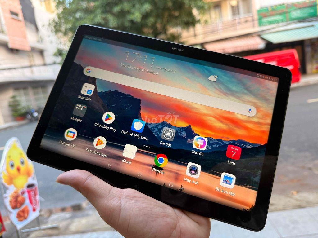 Huawei T5 10in,  Youtube Zalo Fb, tiktok, 4G Wifi. Mua bán Máy tính bảng tại Quận Tân Bình Tp Hồ Chí Minh được đăng bởi khang hình 1
