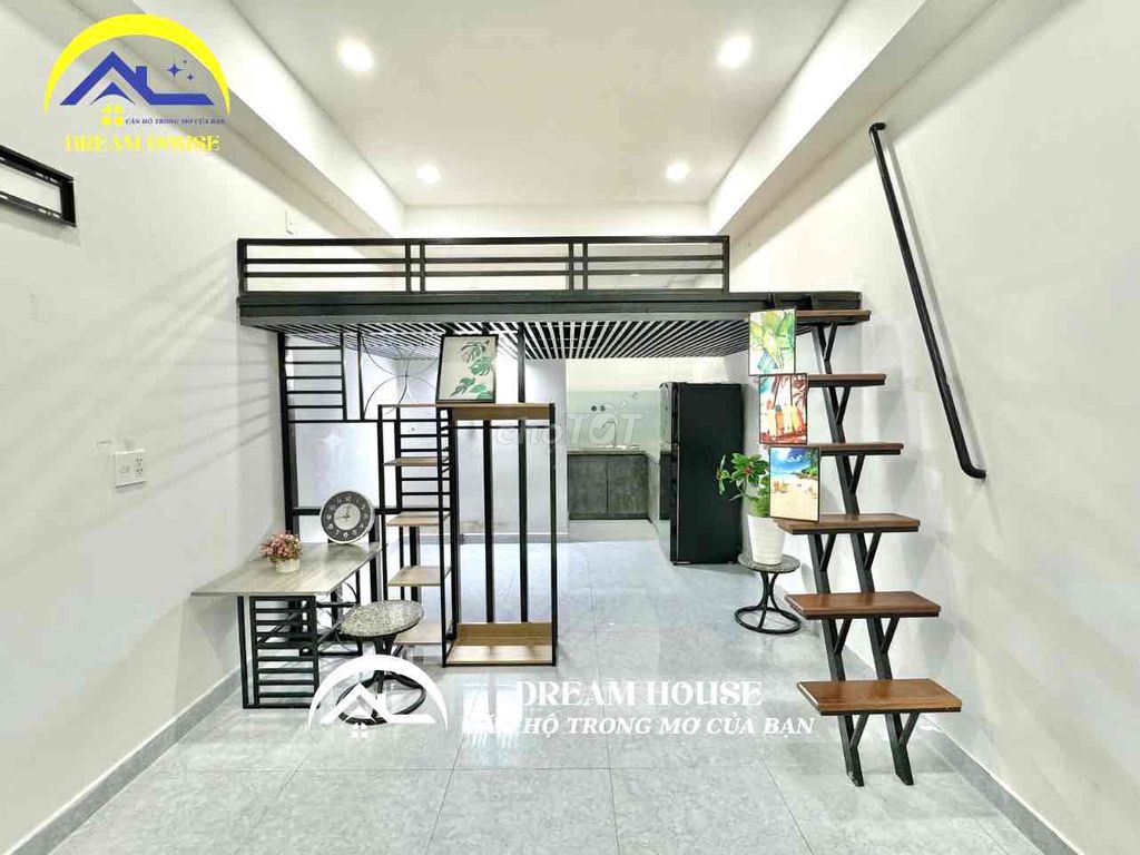 TRỐNG PHÒNG CHDV - DUPLEX FULL NỘI THẤT - NGAY CHỢ TÂN HƯƠNG - GẦN VHU