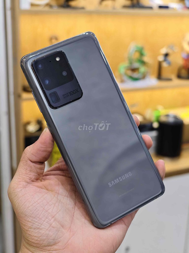 Samsung S20 Ultra 128GB Xám Đã dùng. Mua bán Điện thoại tại Quận 10 Tp Hồ Chí Minh được đăng bởi Khánh Trần hình 1