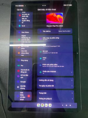 Lenovo Xiaoxin Pad Pro 2022 - Snapdragon 870. Mua bán Máy tính bảng tại Huyện Phong Điền Cần Thơ được đăng bởi Ngô Hoàng Nguyên