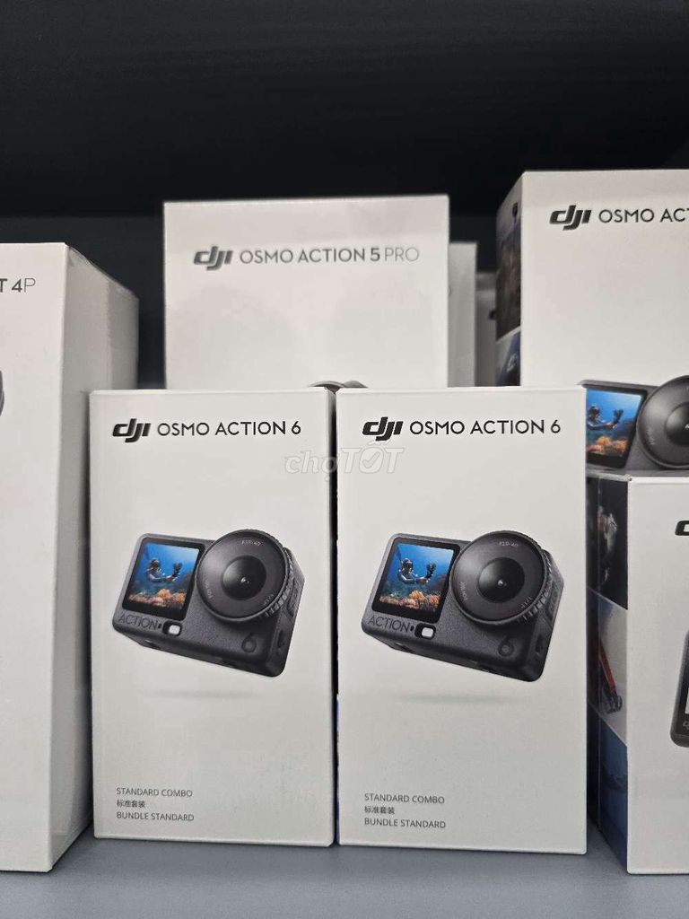 DJI Osmo Action 6 Đen Máy quay hành động. Mua bán Máy ảnh, Máy quay tại Quận Liên Chiểu Đà Nẵng được đăng bởi AT Camera Đà Nẵng hình 1