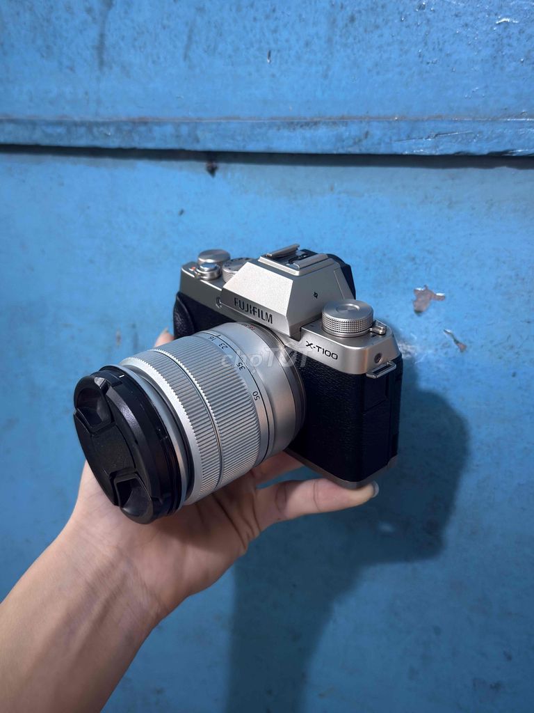 Máy ảnh Fujifilm X-T100 Bạc 16-50mm. Mua bán Máy ảnh, Máy quay tại Quận Liên Chiểu Đà Nẵng được đăng bởi Tài Kt hình 1
