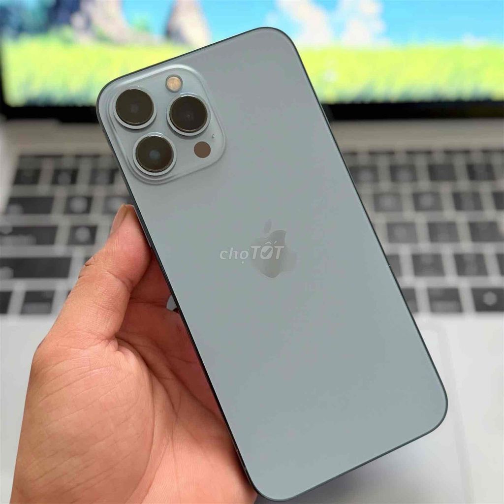 Apple iPhone 13 Pro Max 128GB Xanh Đã sử dụng. Mua bán Điện thoại tại Thành phố Biên Hòa Đồng Nai được đăng bởi TRƯƠNG HUY HOÀNG hình 1