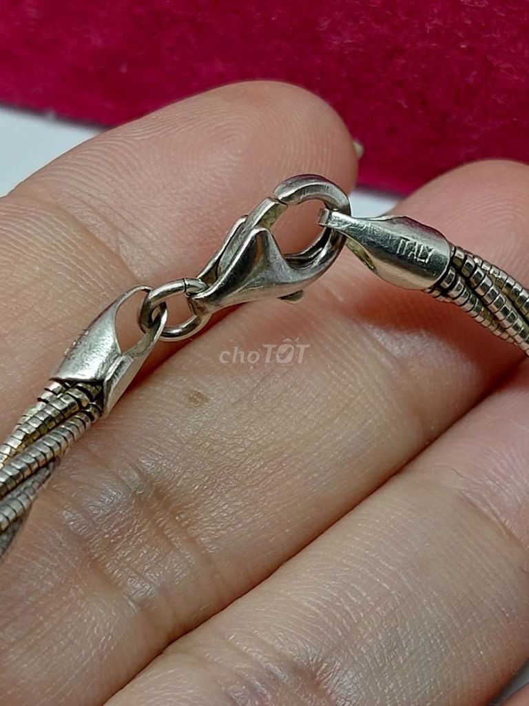 Vòng Pandora Bạc Italy 925