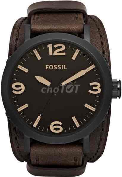 pass đồng hồ Forsil chính hãng dây da thật