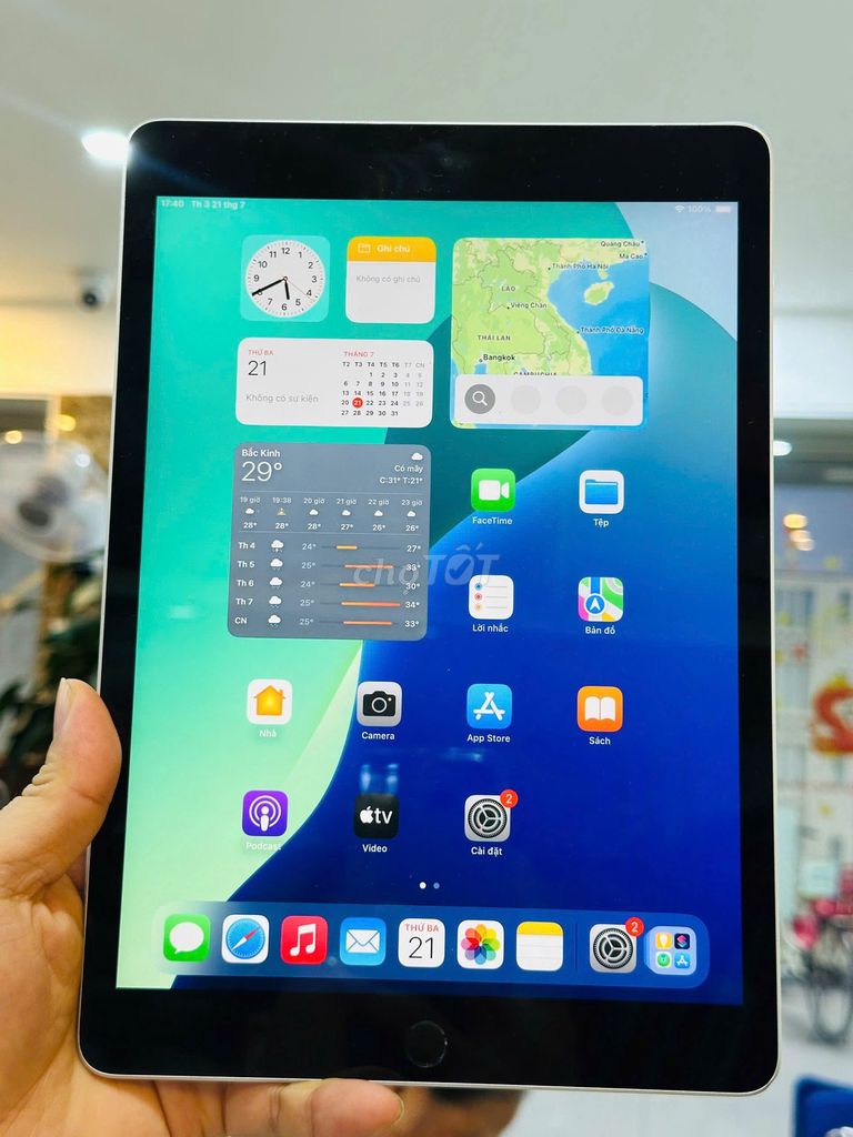 iPad Gen 9 64GB Wifi học tạp giải trí tuyệt vời. Mua bán Máy tính bảng tại Quận Đống Đa Hà Nội được đăng bởi Nguyễn Thu hình 1
