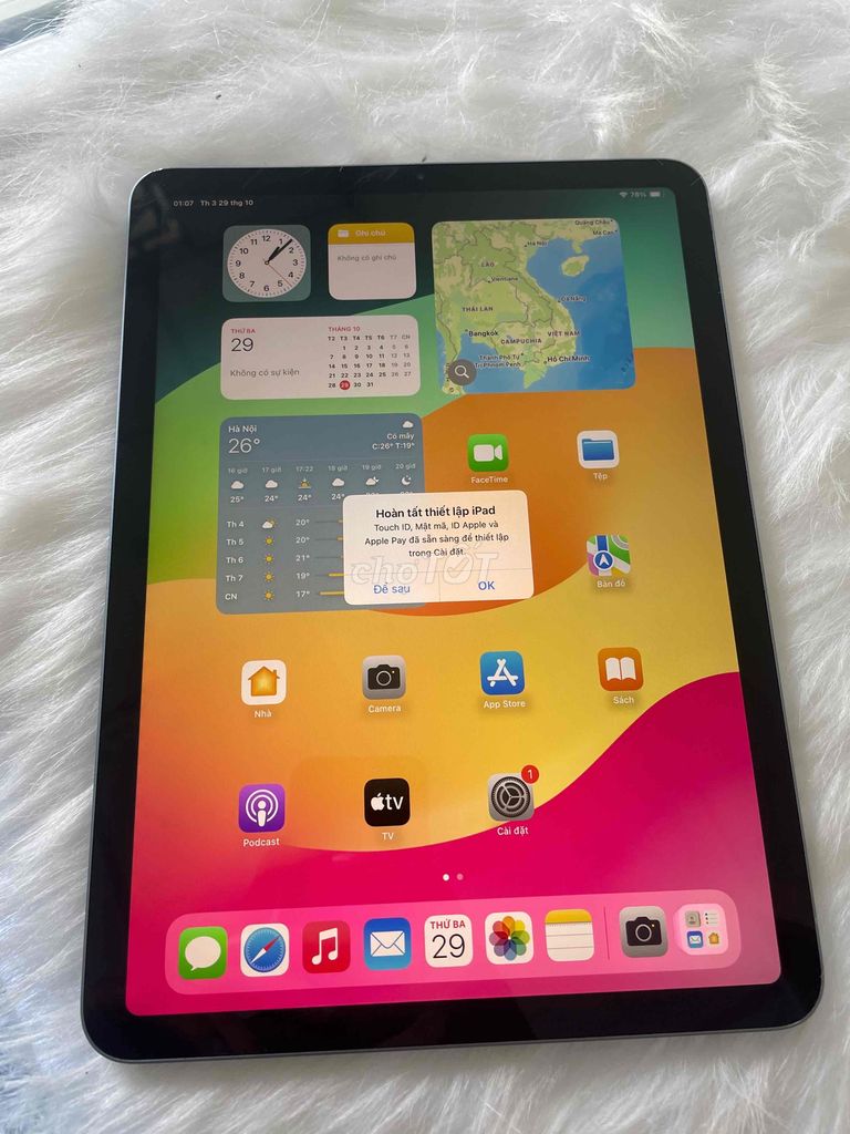 ipad air 4 64G có GL