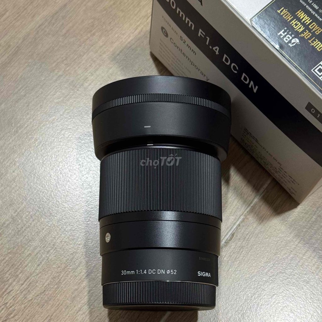 Sigma 30 f/1.4 cho Sony fullbox. Mua bán Máy ảnh, Máy quay tại Quận Tân Phú Tp Hồ Chí Minh được đăng bởi Bẩu hình 1