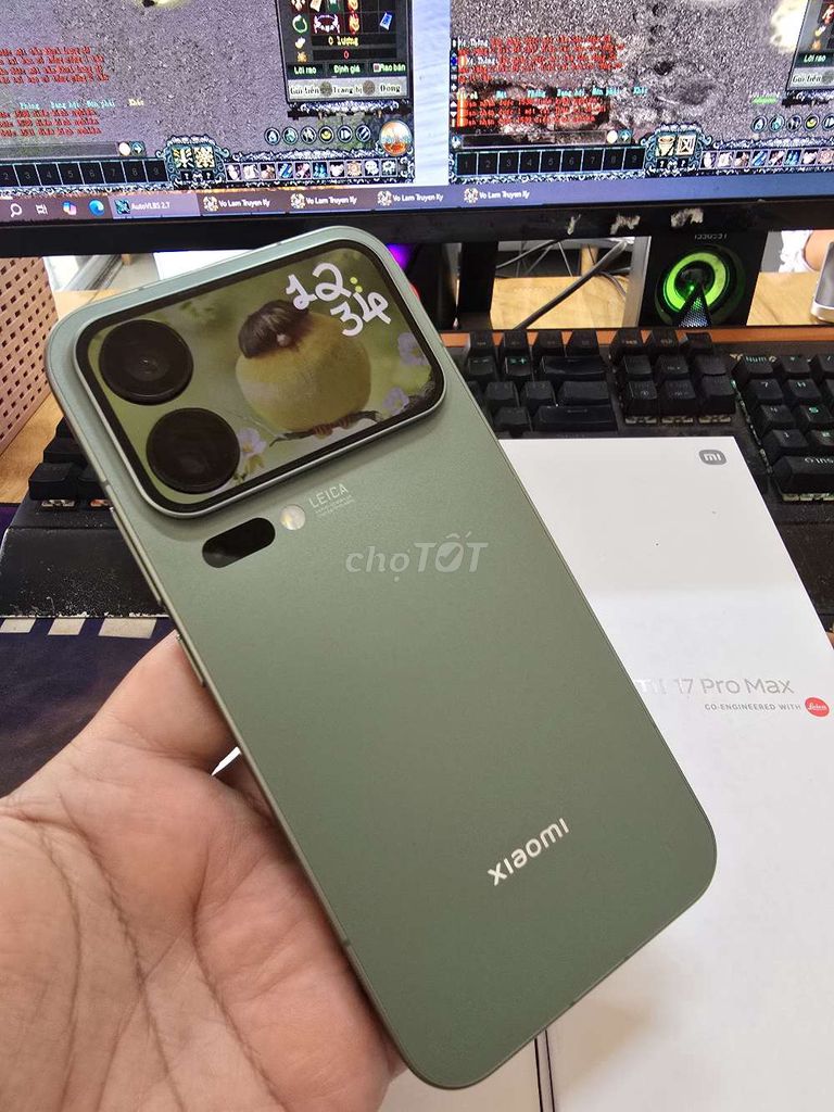 Xiaomi 17 Pro Max 512GB Xanh. Mua bán Điện thoại tại Thành phố Buôn Ma Thuột Đắk Lắk được đăng bởi Phúc Khang Mobile hình 1