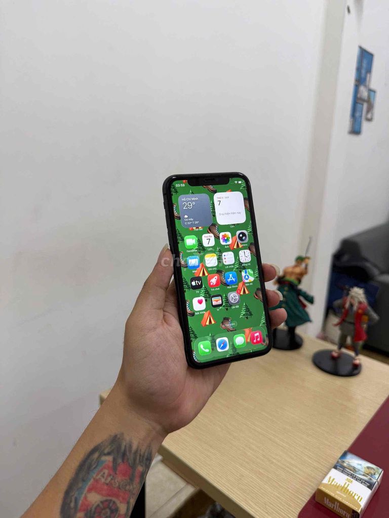 Apple iPhone 11 64GB Đen. Mua bán Điện thoại tại Quận Đống Đa Hà Nội được đăng bởi TP Hanoi Mobile hình 1