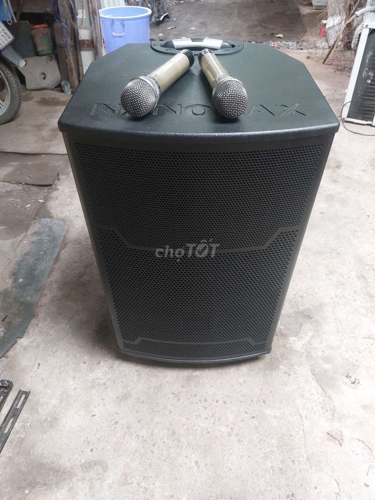 Loa kéo Nanomax Đen kèm 2 micro. Mua bán Tivi, Âm thanh tại Huyện Bình Chánh Tp Hồ Chí Minh được đăng bởi tuyết  hình 1