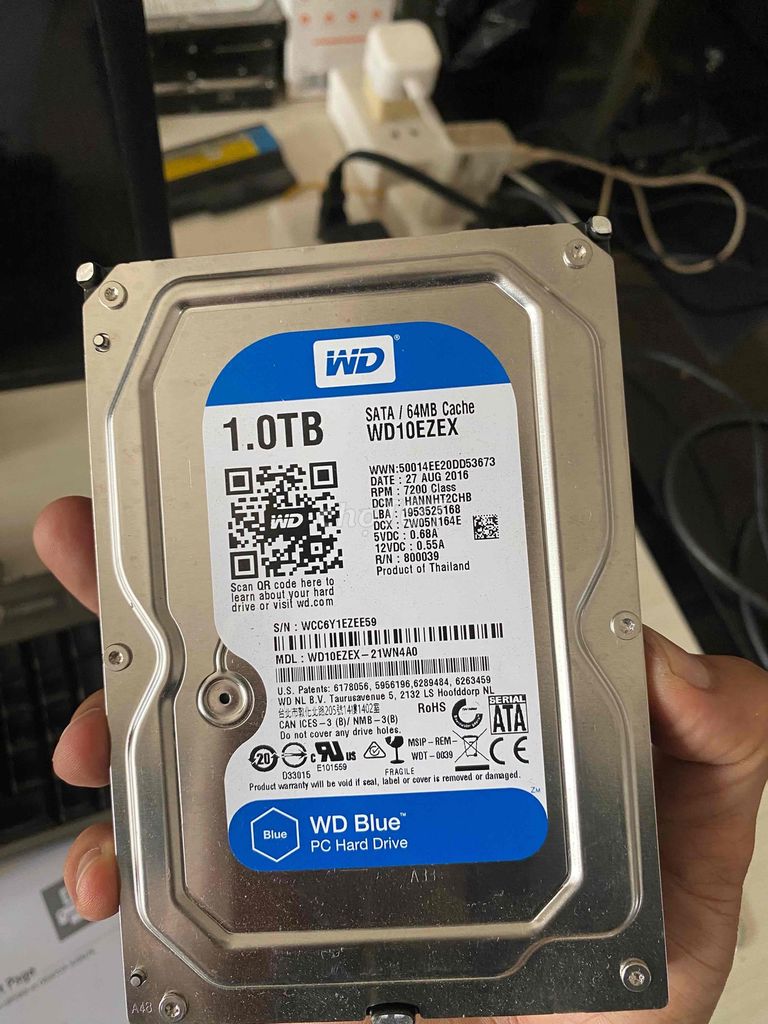 Ổ cứng 1TB tháo máy chính hãng