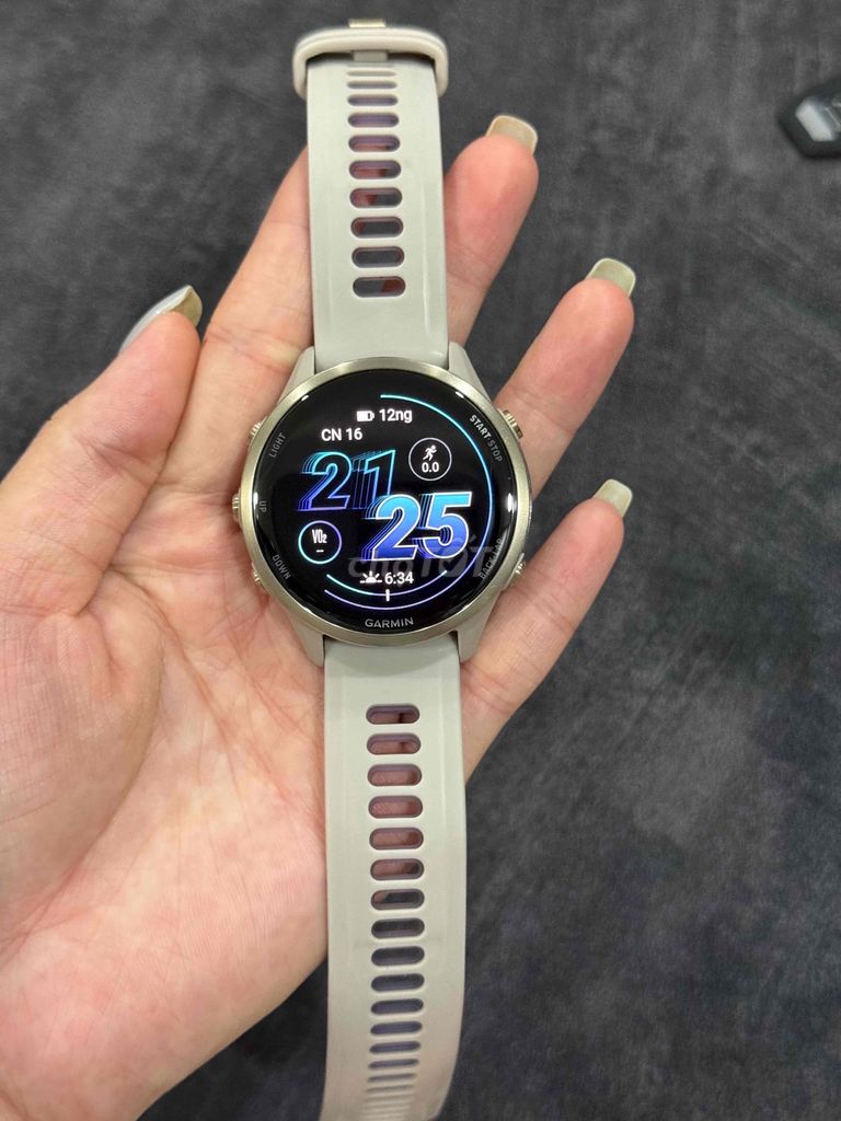 Garmin Forerunner 970 Trắng 47mm. Mua bán Thiết bị đeo thông minh tại Quận 8 Tp Hồ Chí Minh được đăng bởi Quỳnh Như hình 1