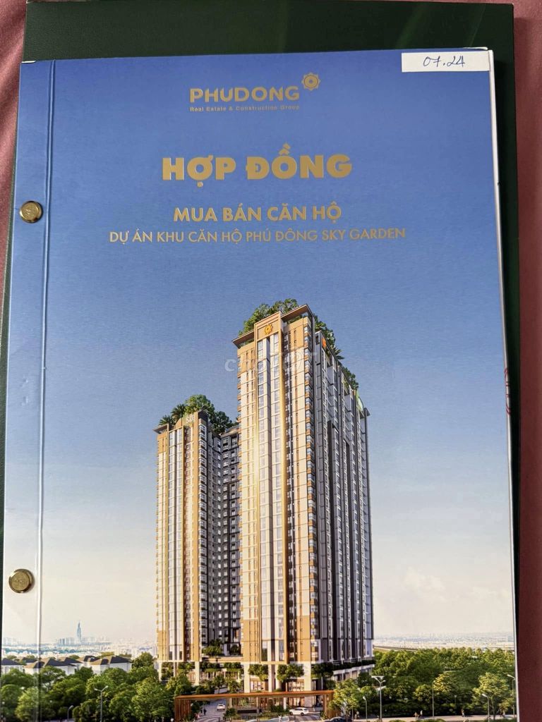 Bán CC 2PN-2WC giá siêu hời 2,76 tỷ Phú Đông Sky Garden, cách PVĐ 600m