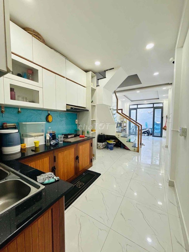 🌹 30M2 - 3 TẦNG - HẺM 3M - AN NINH - CHỈ 4.3 TỶ ☘️Trệt 1 lầu lửng có th