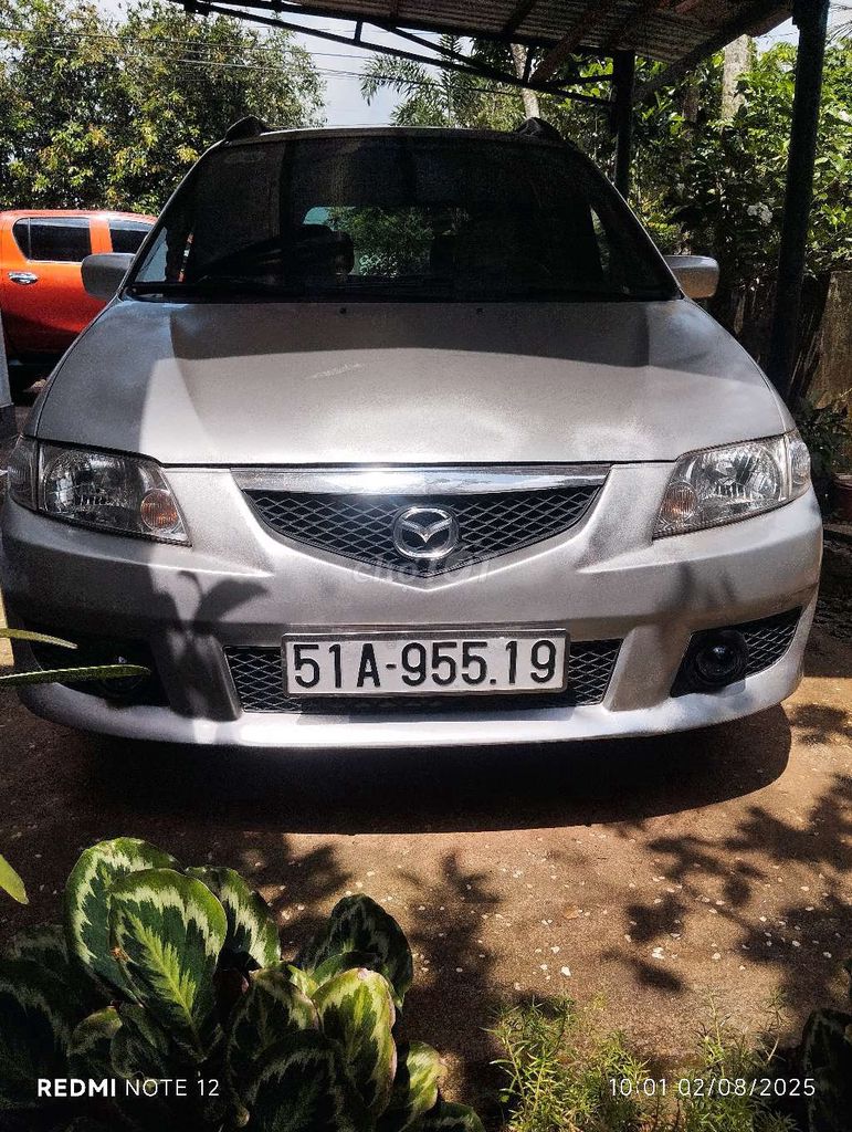 Mazda Premacy 2004, 7 chỗ, màu bạc. Mua bán Ô tô tại Huyện Long Thành Đồng Nai được đăng bởi Bao An  hình 1