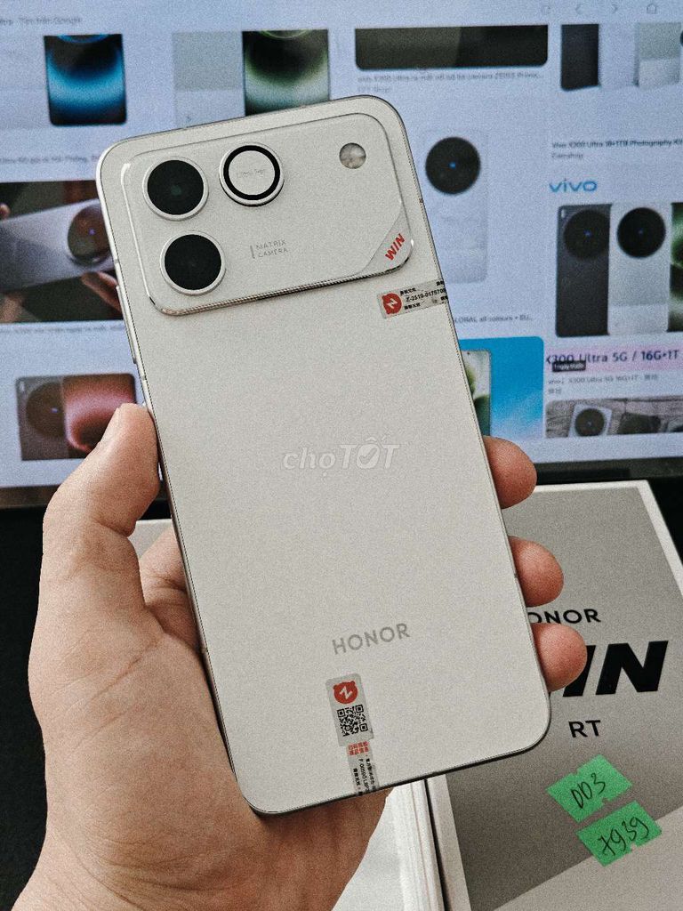 Honor WIN RT 12GB/256GB Bạc. Mua bán Điện thoại tại Quận Hà Đông Hà Nội được đăng bởi Tài hình 1
