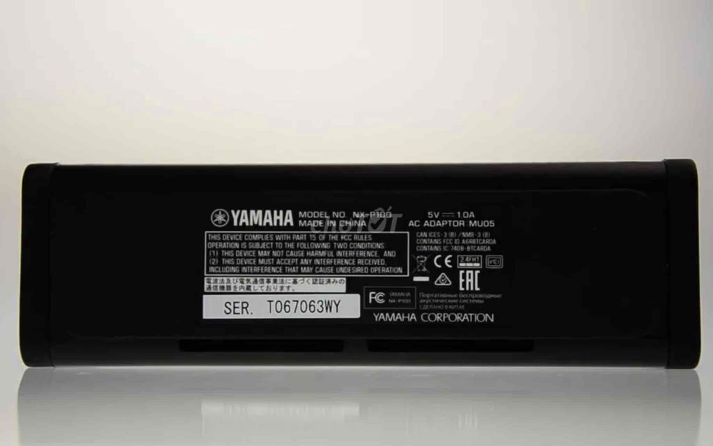 Loa Bluetooth - YAMAHA NX P100 - Đen - chống nước