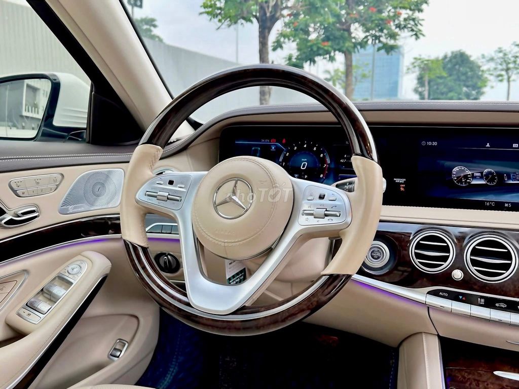 MERCEDES BENZ S450L Đời 2019 Trắng.Kem Đẹp HN. Mua bán Ô tô tại Quận Tây Hồ Hà Nội được đăng bởi Nguyễn Hoàng Sơn hình 8