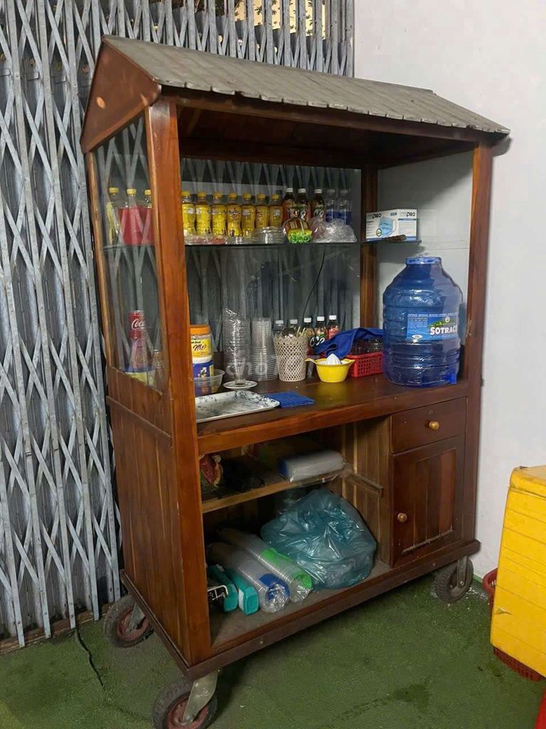 Tủ bán hàng rong Gỗ Nâu 90% mới. Mua bán Đồ chuyên dụng, Giống nuôi trồng tại Thành phố Sóc Trăng Sóc Trăng được đăng bởi Dat Thach hình 1