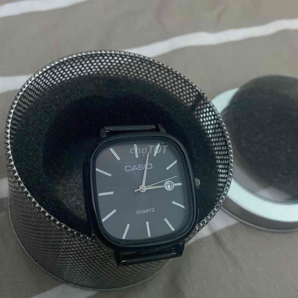 Đồng hồ Casio Wrist Đen. Mua bán Đồng hồ tại Thành phố Hà Tĩnh Hà Tĩnh được đăng bởi Tiến Hoàng hình 1
