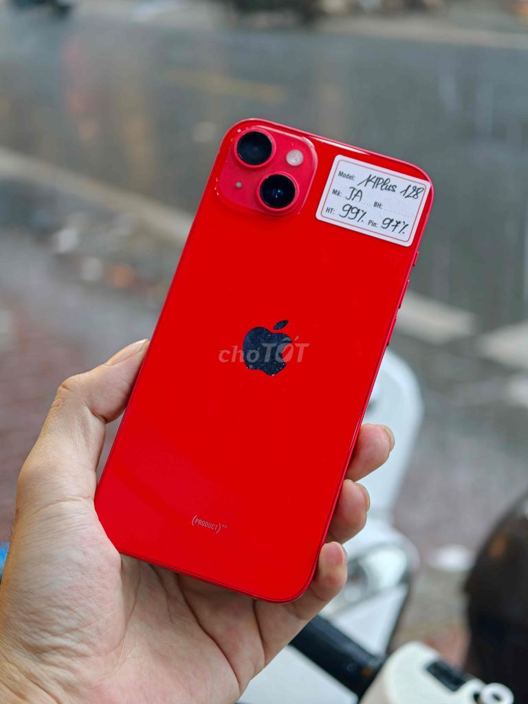 Apple iPhone 14 Plus 128GB Đỏ Zin áp pin 97%. Mua bán Điện thoại tại Quận Đống Đa Hà Nội được đăng bởi Quý Hoàng hình 1