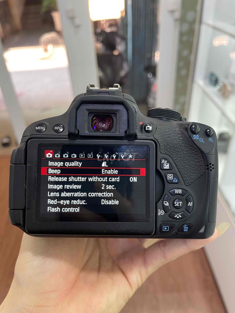 Máy ảnh Canon 700D có cảm Ứng. Mua bán Máy ảnh, Máy quay tại Quận 10 Tp Hồ Chí Minh được đăng bởi Máy Ảnh MD hình 1