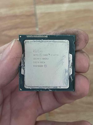 CPU Core I7 4770 cực mạnh. Mua bán Linh kiện (RAM, Card...) tại Huyện Hóc Môn Tp Hồ Chí Minh được đăng bởi Nguyễn Phan Đăng Khoa