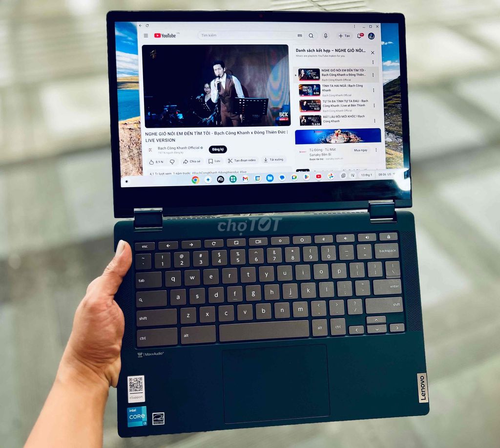 Lenovo Chromebook Flex 5 i3-1115G4 13.3 inch 2in1. Mua bán Laptop tại Quận Bình Tân Tp Hồ Chí Minh được đăng bởi Phúc Nguyên hình 1
