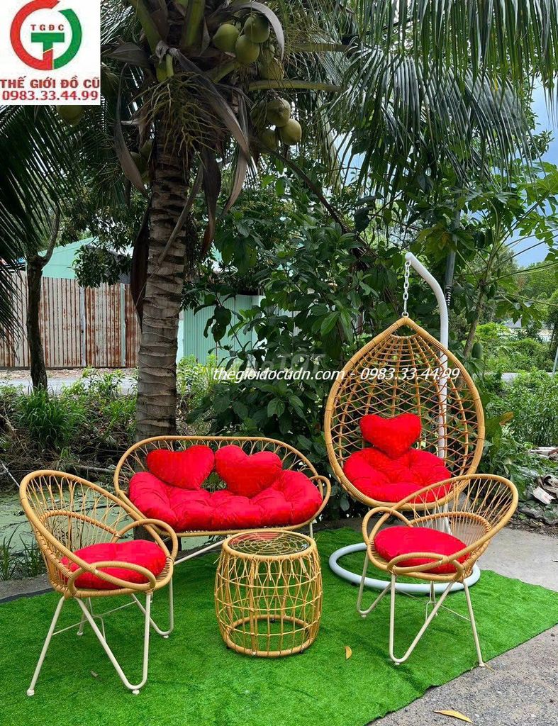 XÍCH ĐU SETUP XINH XINH TRONG NHÀ. Mua bán Giường, chăn ga gối nệm tại Quận Sơn Trà Đà Nẵng được đăng bởi THANH LÝ MUA BÁN ĐỒ CŨ MỚI hình 1
