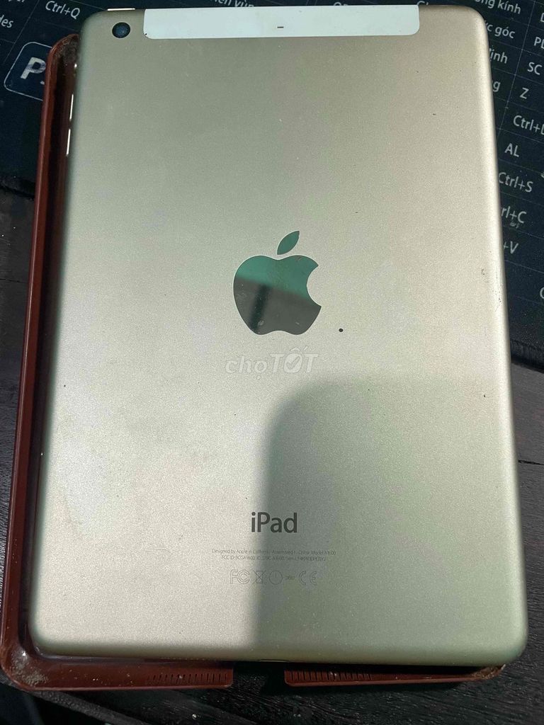 Apple iPad Mini 3 LTE 16GB Vàng Hỏng màn hình. Mua bán Máy tính bảng tại Huyện Thọ Xuân Thanh Hóa được đăng bởi Định Hà Xuân hình 1