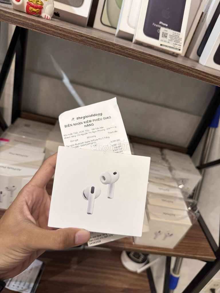 Tai nghe Bluetooth Apple AirPods Pro 3 Trắng Mới. Mua bán Tivi, Âm thanh tại Quận 10 Tp Hồ Chí Minh được đăng bởi Bảo Khôi hình 1