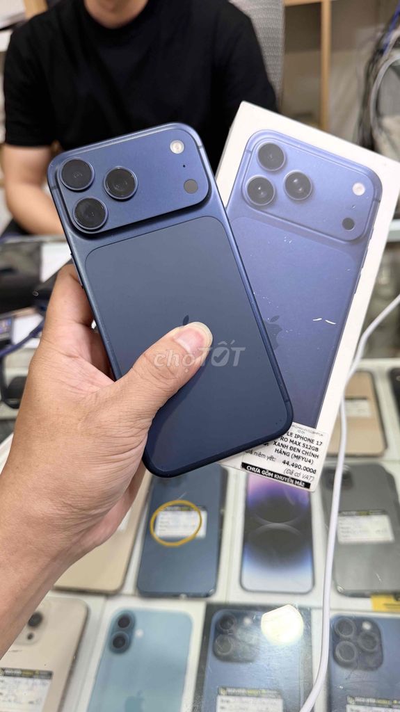 Apple iPhone 17 Pro Max 512GB Xanh Đen. Mua bán Điện thoại tại Quận Bình Thạnh Tp Hồ Chí Minh được đăng bởi Phan Luận hình 1