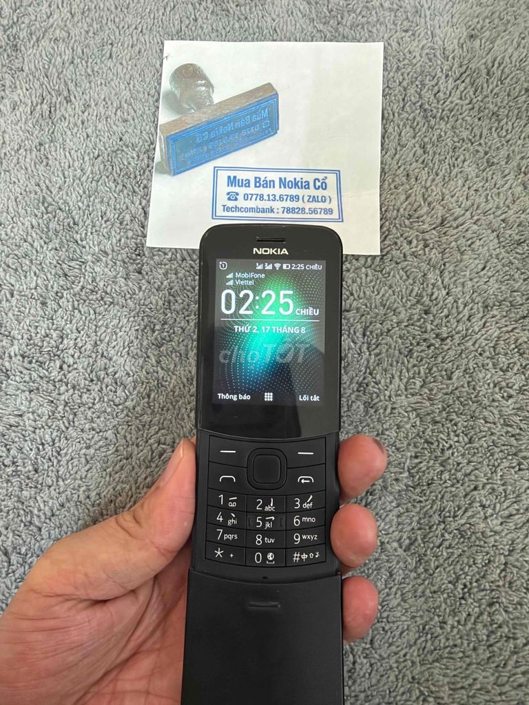 8110 Chuối Black 4G Wifi phát Wifi zin chính hãng. Mua bán Điện thoại tại Quận 10 Tp Hồ Chí Minh được đăng bởi Mua Bán Nokia Cổ hình 1